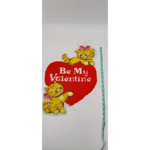 Holiday Plastic Canvas Needlepoint Door Wall Holiday Decor Lot of 15 Vintage - Picture 3 of 17